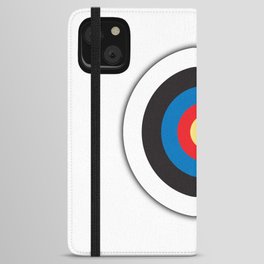 BULLS EYE, BULLSEYE, TARGET. iPhone Wallet Case