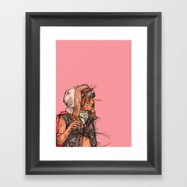 Tank Girl Framed Art Print