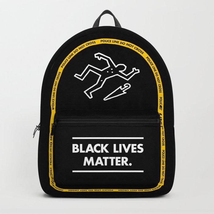 Black Lives Matter Outline Backpack