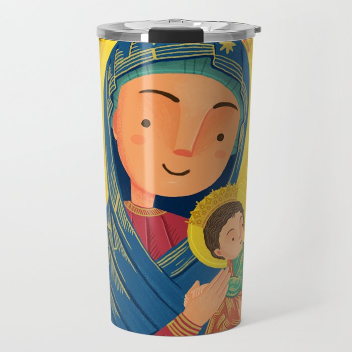 Our Lady of Perpetual Help Travel Mug