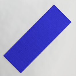 Cobalt Blue Heritage Hand Woven Cloth Yoga Mat