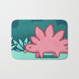 Stegosaurus Blep Bath Mat