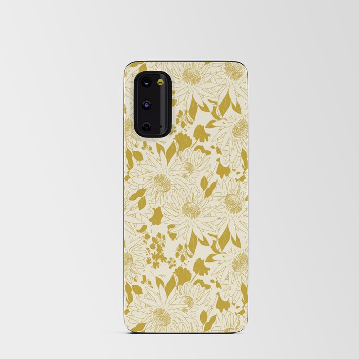 Protea Gold By SalsySafrano. Android Card Case