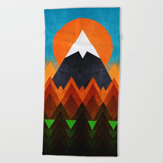 Big Mountain XCI Beach Towel