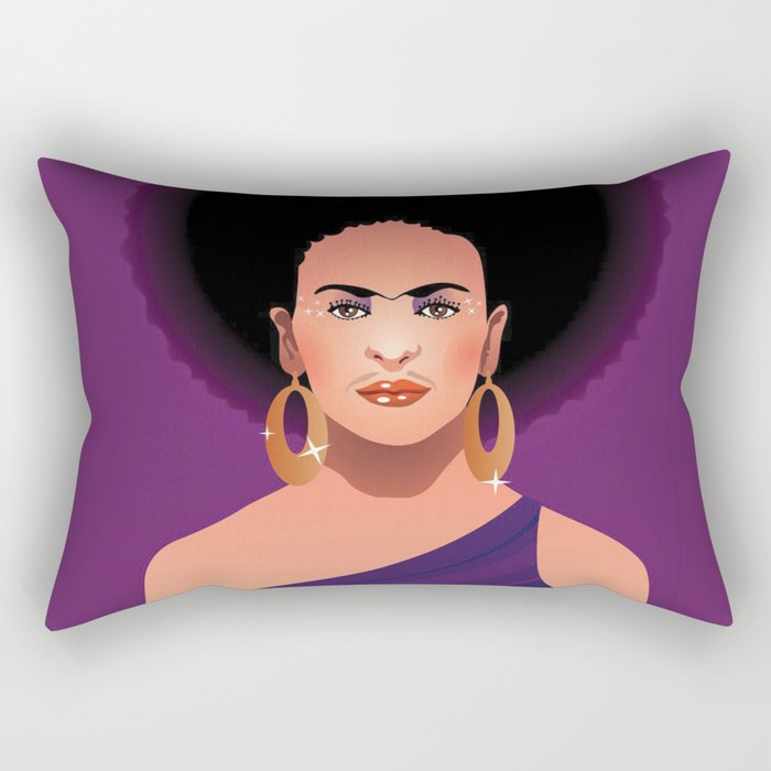 Frida disco Rectangular Pillow
