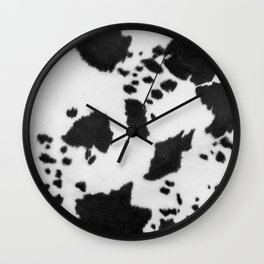 Cowhide Animal Print (xii 2021) Wall Clock