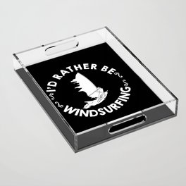 Windsurfing Board Sail Paddle Windsurfer Acrylic Tray