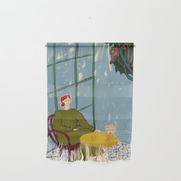 WOMAN UNDER A TREE Wall Hanging