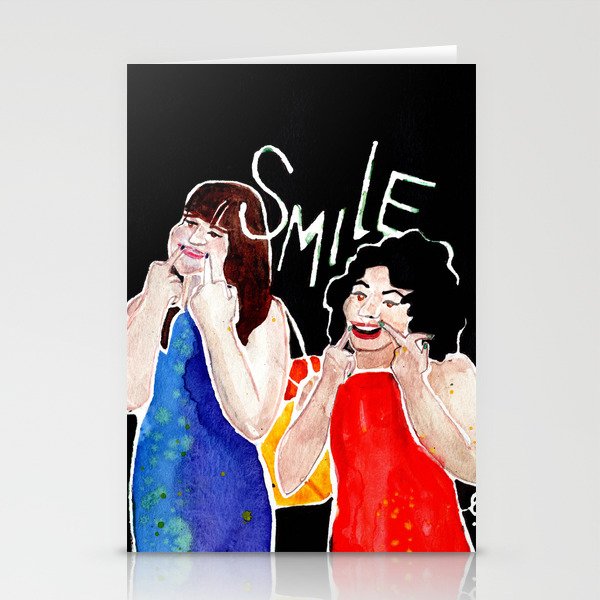 (Broad City) SMILE Stationery Cards