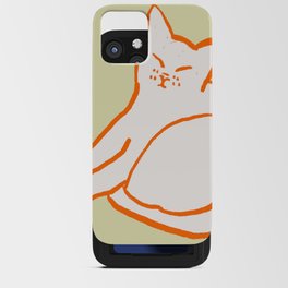 Good Morning Cat iPhone Card Case