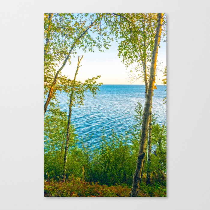 Lake Superior Views| Travel Photography | Minnesota Canvas Print