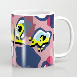 Cow Print Evil Eye Coffee Mug