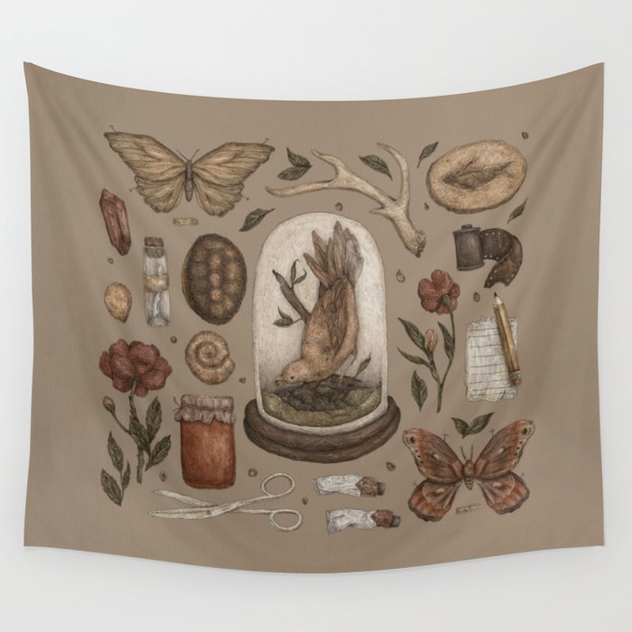 Preserved Memories Wall Tapestry