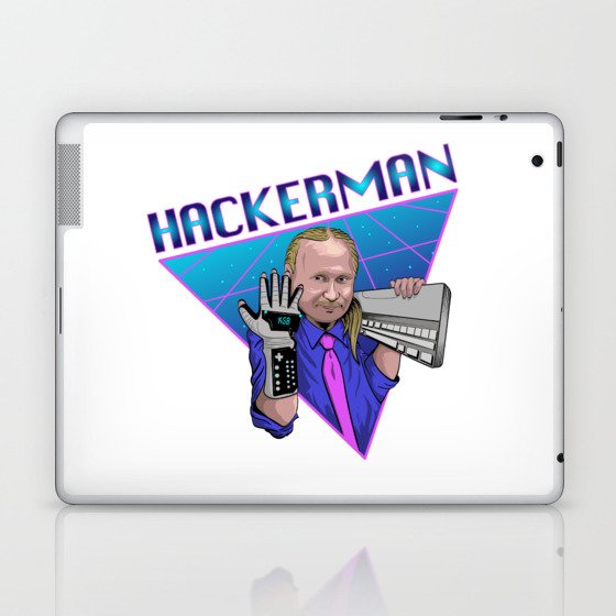 Hackerman Laptop & iPad Skin