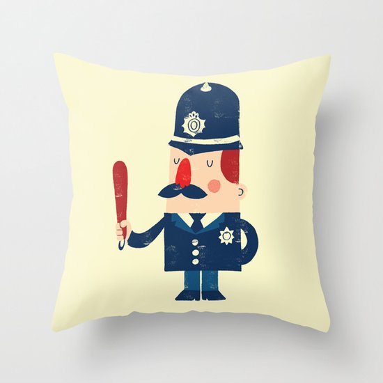 'Ello, 'ello, 'ello! Throw Pillow
