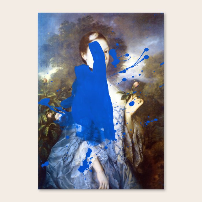 Blue Bomb Canvas Print by Chad Wys Society6