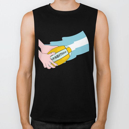 Argentina Rugby Biker Tank