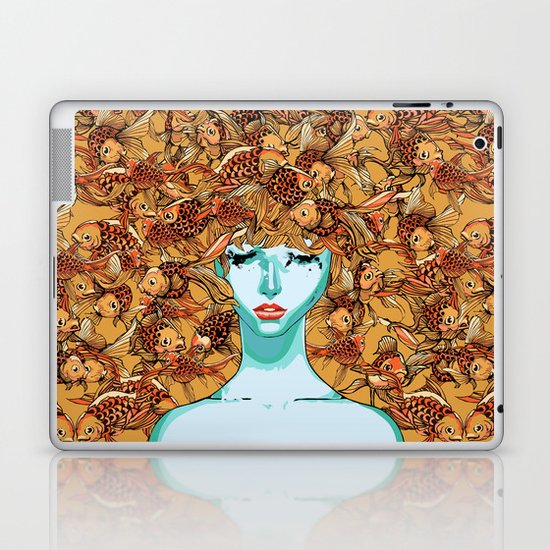 Head up, love Laptop & iPad Skin