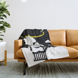 Born Sinner Throw Blanket