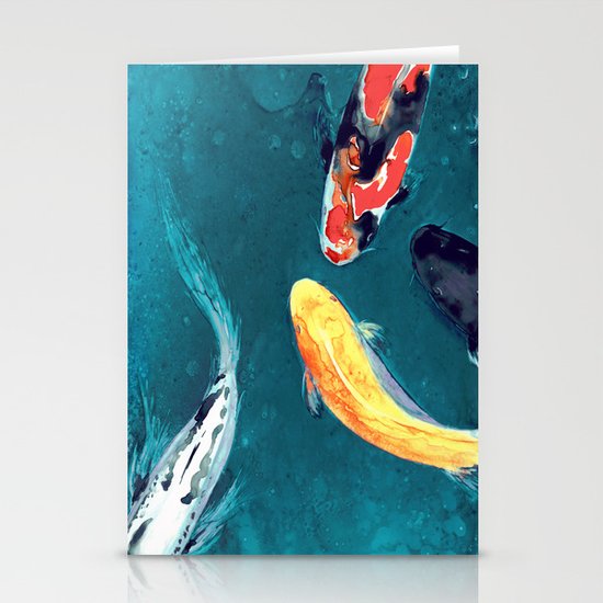 Water Ballet Stationery Cards