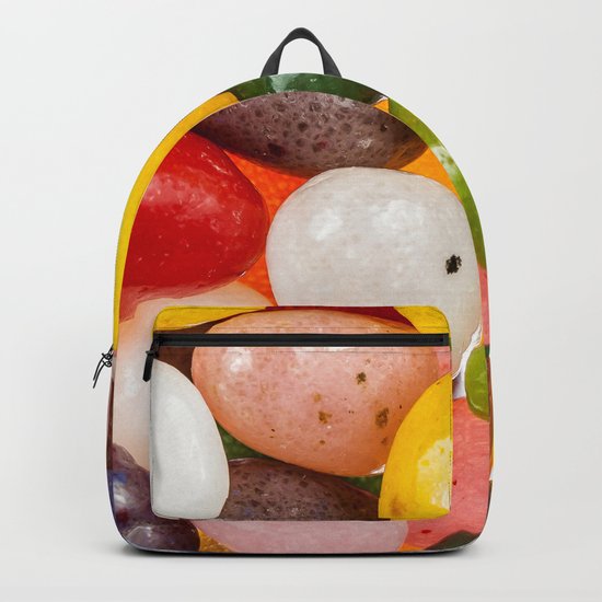 Cool colorful sweet Easter Jelly Beans Candy Backpack