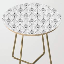 Art Deco Arabesque Pattern Side Table