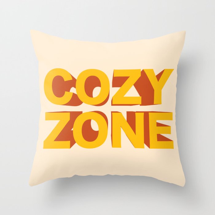 Cozy Zone Throw Pillow