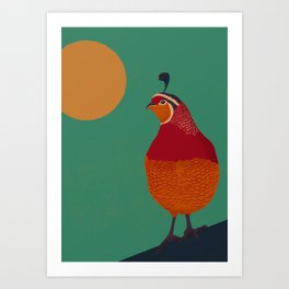 quail Art Print