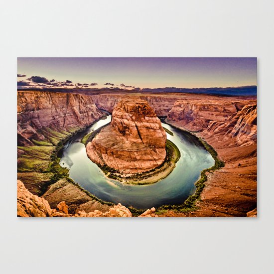 Horseshoe Bend Grand Canyon Arizona Canvas Print