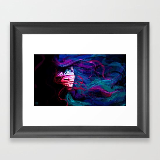 DROWN Framed Art Print