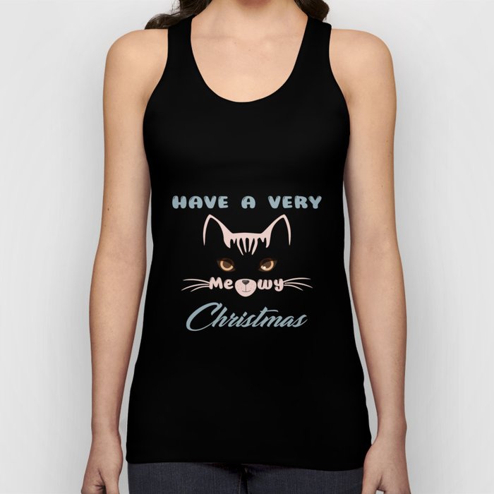 Have a very meowy christmas Tank Top