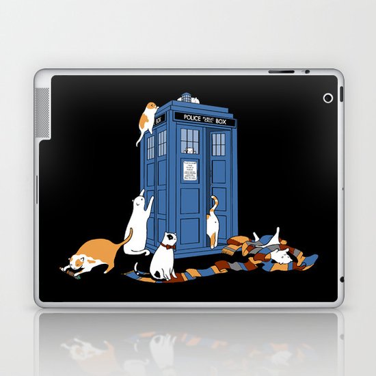 Who Cats Laptop & iPad Skin