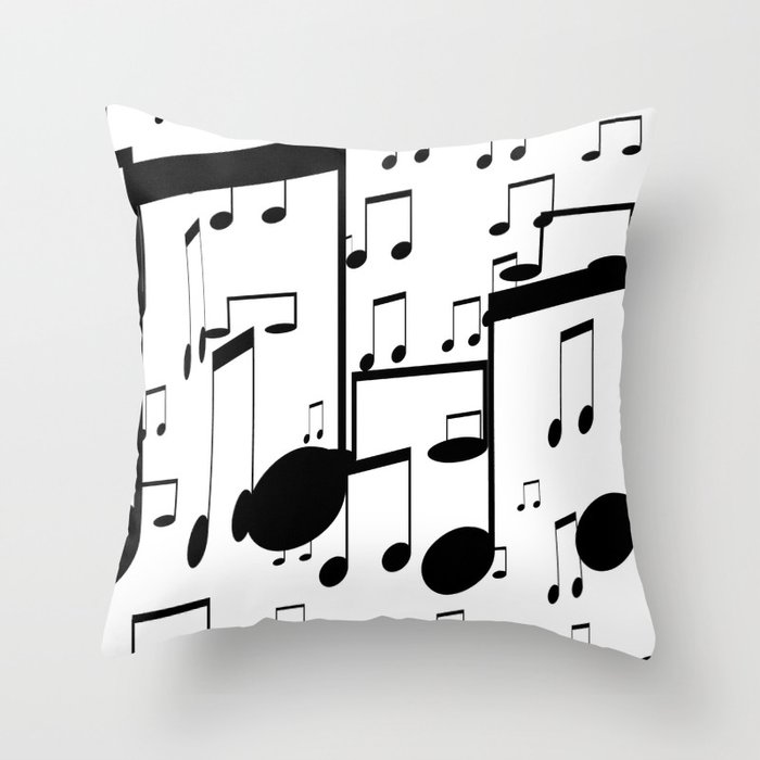 Music themed 2025 throw pillows