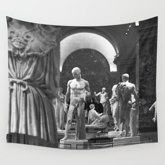History of the World Through Renaissance Statues black and white