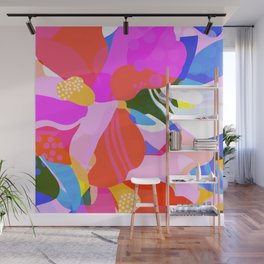 Abstract Florals I Wall Mural