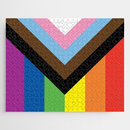 LGBTQ+ Pride Flag Inclusive Jigsaw Puzzle