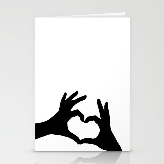 Heart Stationery Cards