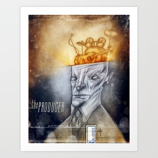 The producer Art Print