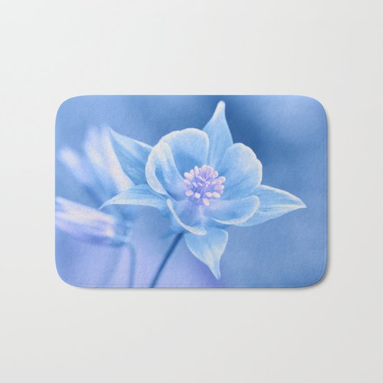 Columbine Flower 161 Bath Mat
