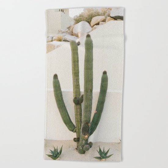 Cabo Cactus X Beach Towel