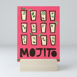 Mojito Cocktail Mini Art Print