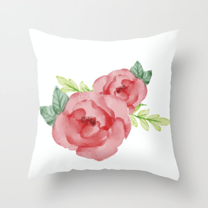 Red Roses Throw Pillow By Context Society6 Red Roses Throw Pillow