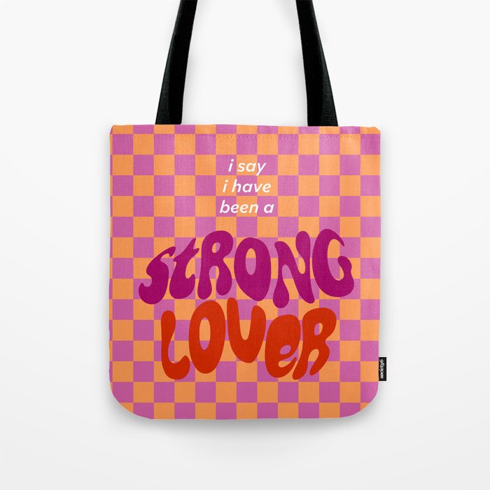 Strong Lover Tote Bag