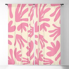 Pink Aesthetic Matisse Blackout Curtain