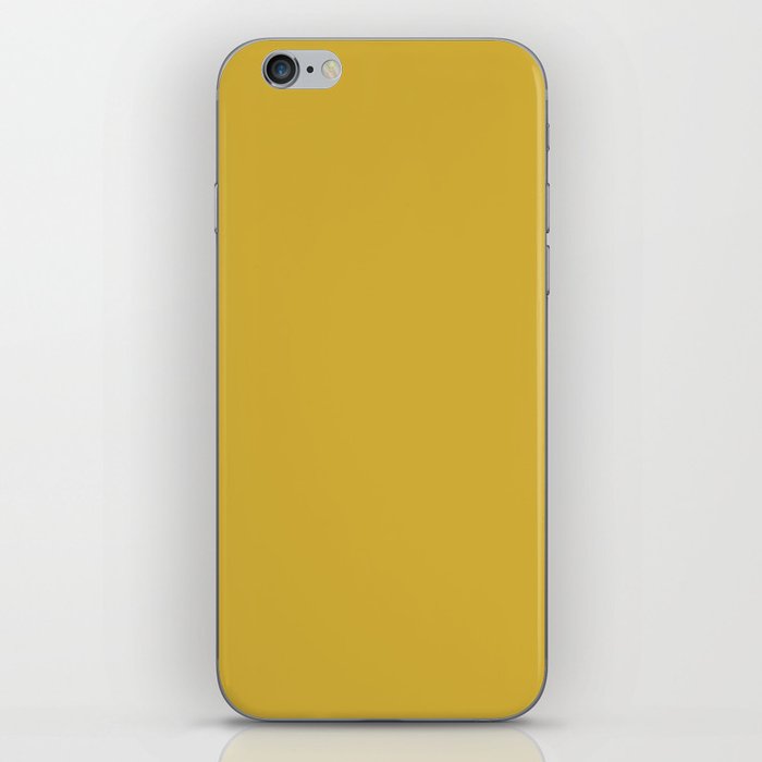 Fractowrap Solid Colors Gold iPhone Skin