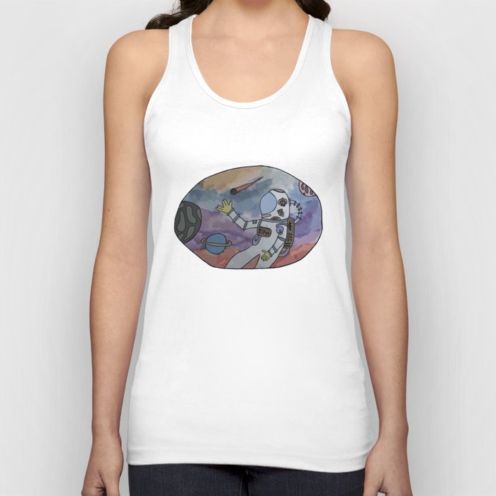 Peace Out, Astronaut! Tank Top