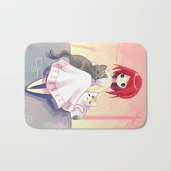 Summer Evening Bath Mat