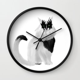 Kiss cat Wall Clock