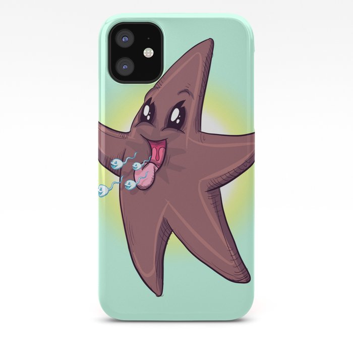 Chocolate Starfish Iphone Case By Lvbart Society6