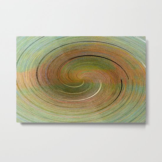 Spin Metal Print